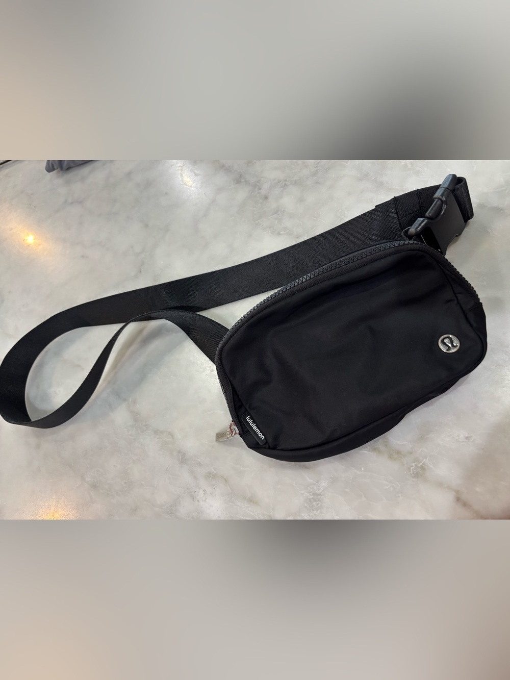 lululemon athletica Black Waist Sling Bag